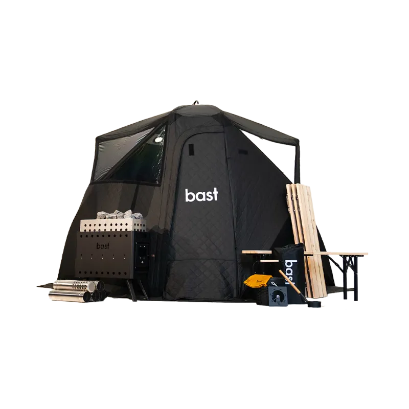 Saunatent 8-10 pers - Björk Premium Pakket