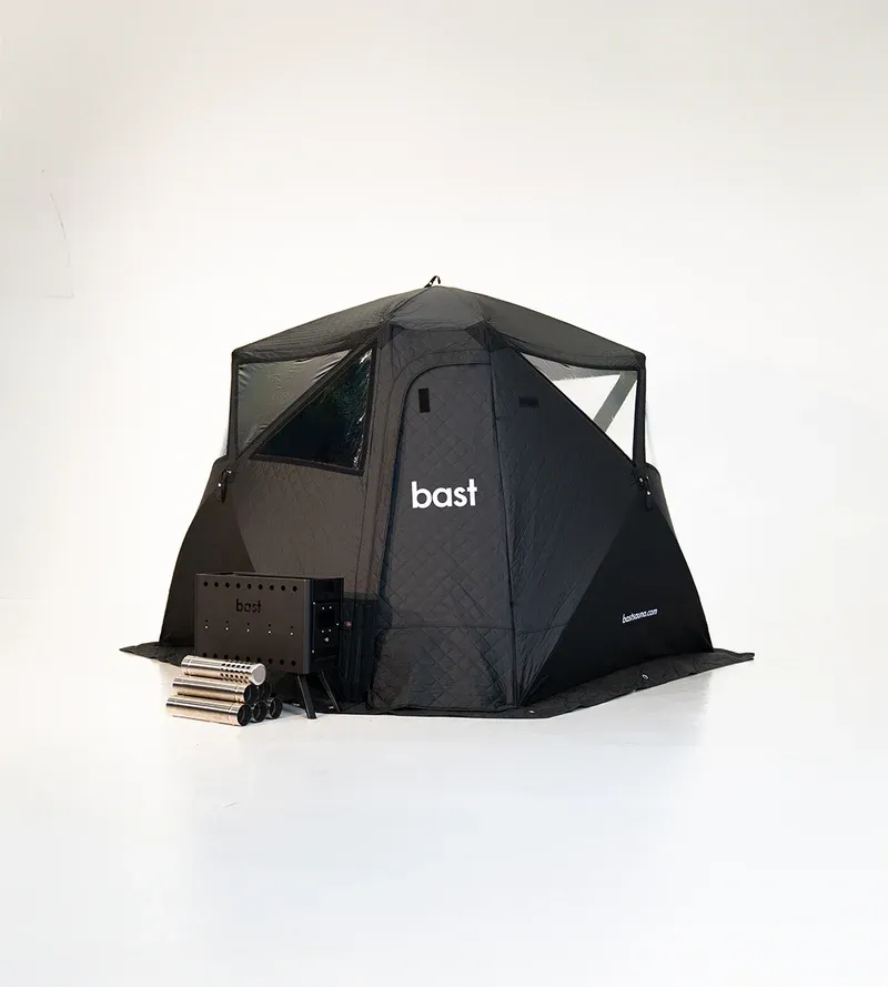 Bast saunatent Björk - Basic Pakket (2-10 pers.) | WellConnect "De avonturier die houdt van de essentie met een upgrade."