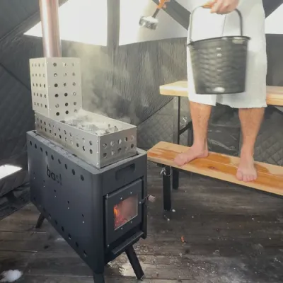 De kachelpijp steenkorf