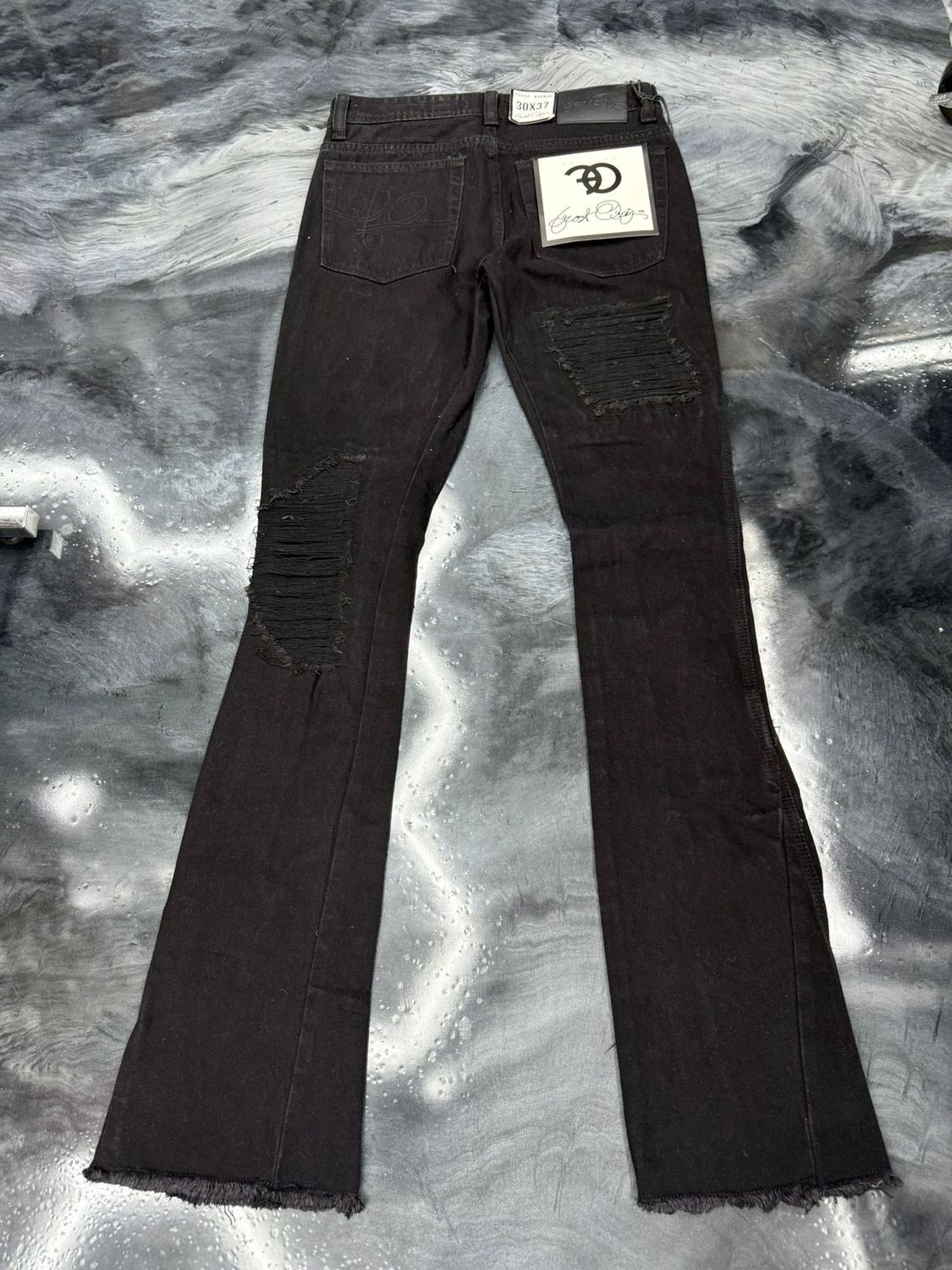 Mens Stacked Jeans