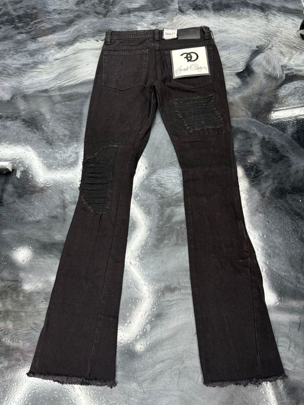 Mens Stacked Jeans