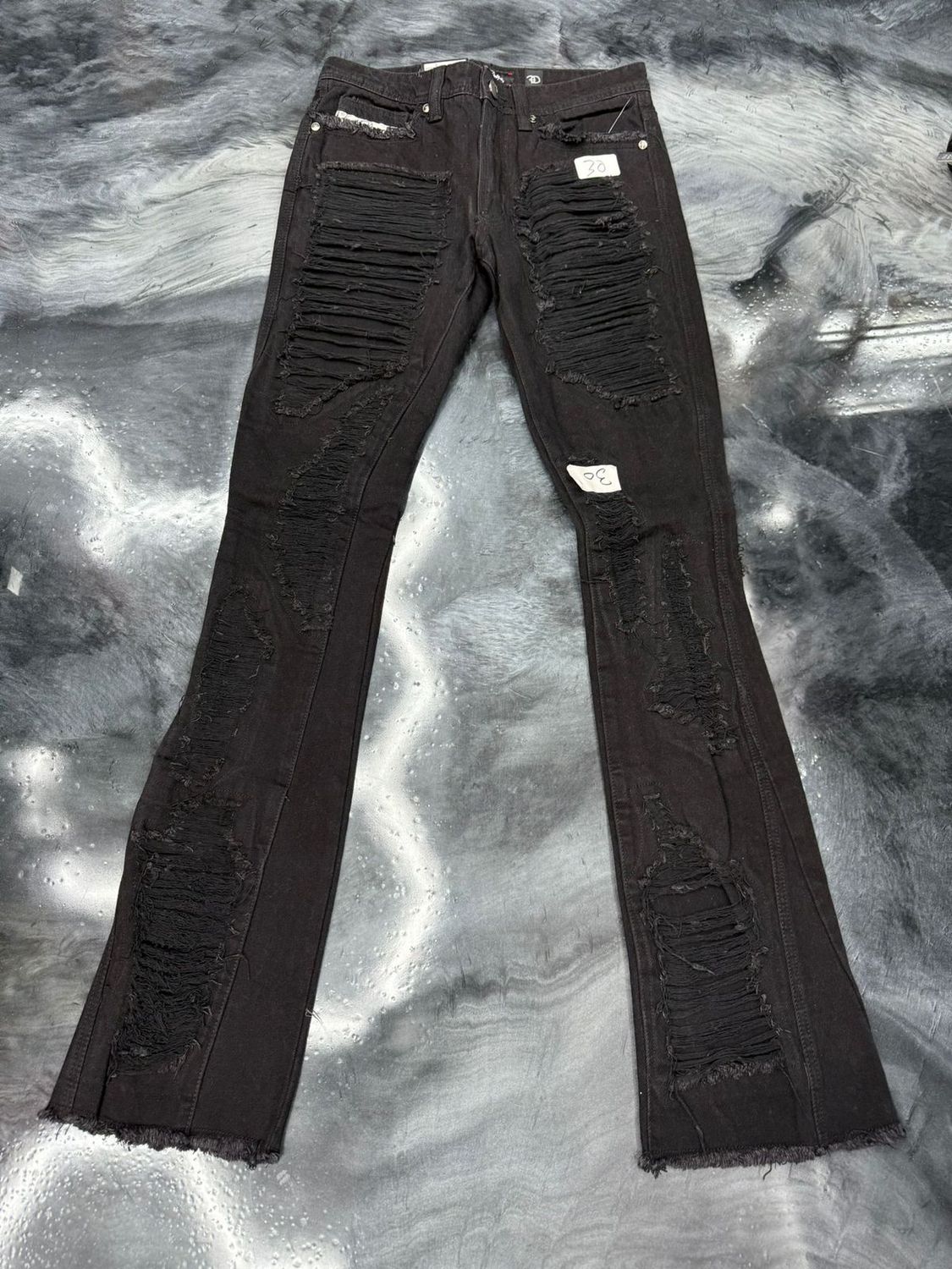 Mens Stacked Jeans