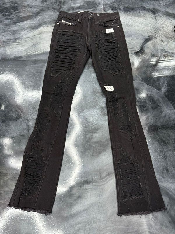 Mens Stacked Jeans