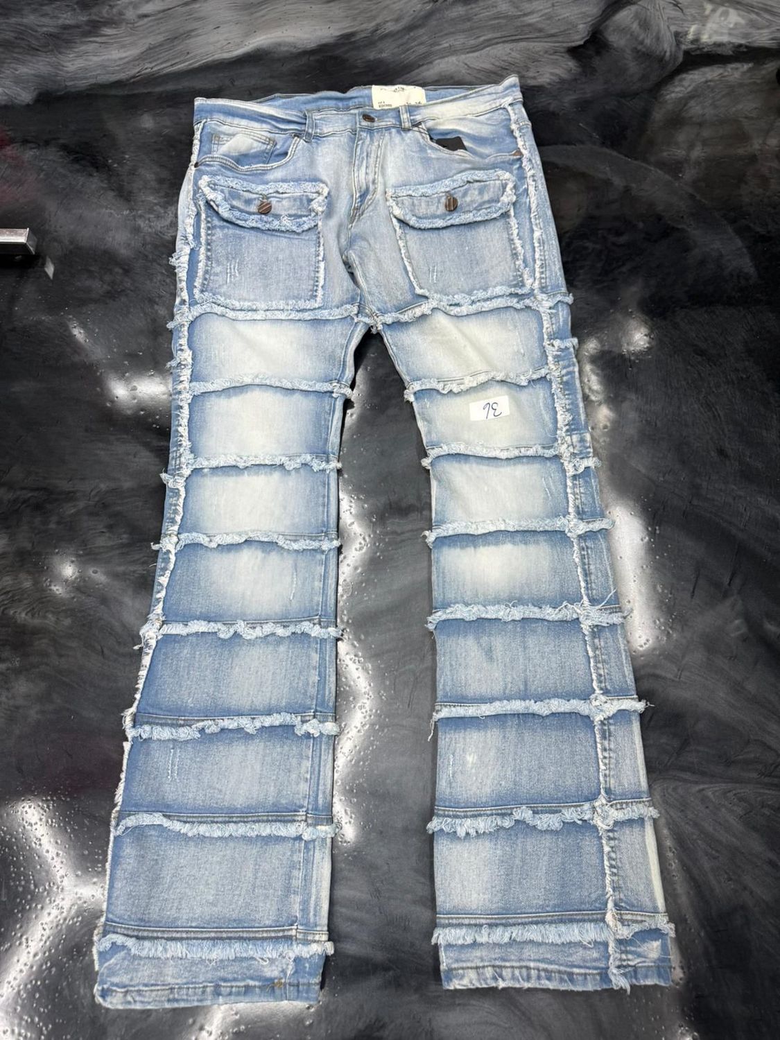 FWRD Denim Stacked Jeans