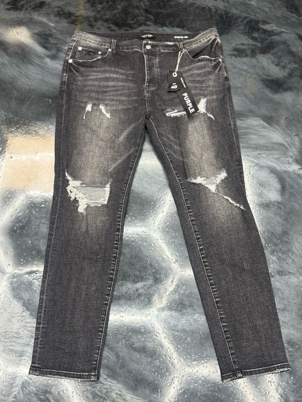 Mens Purple Jeans