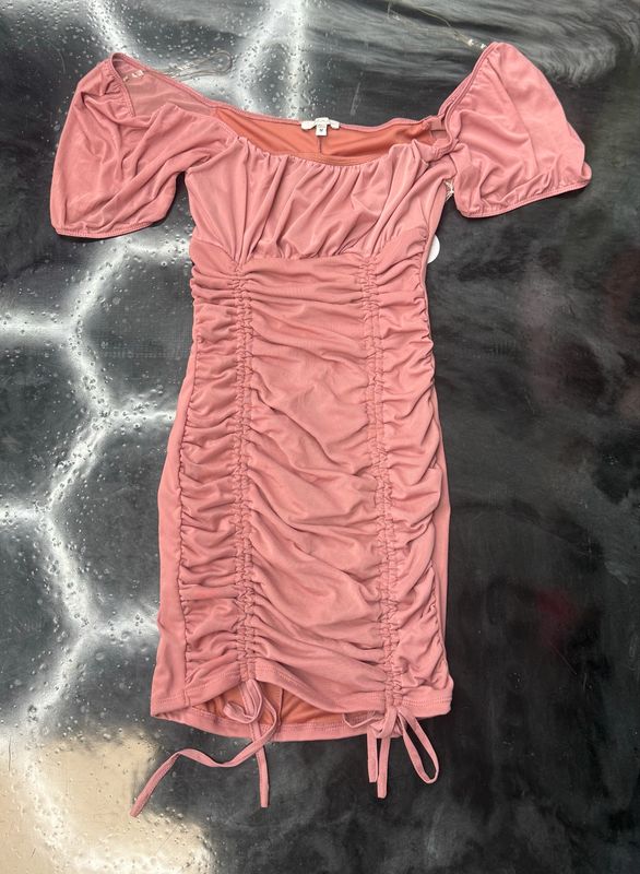 Ruched Bodycon Dress