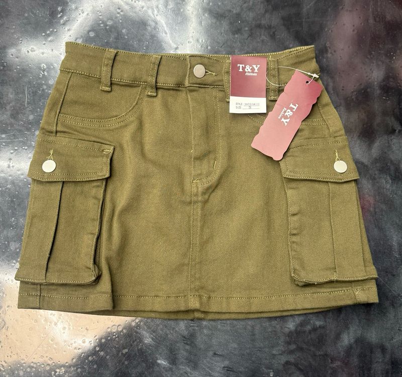 Women Cargo Skirts (T &amp; Y)