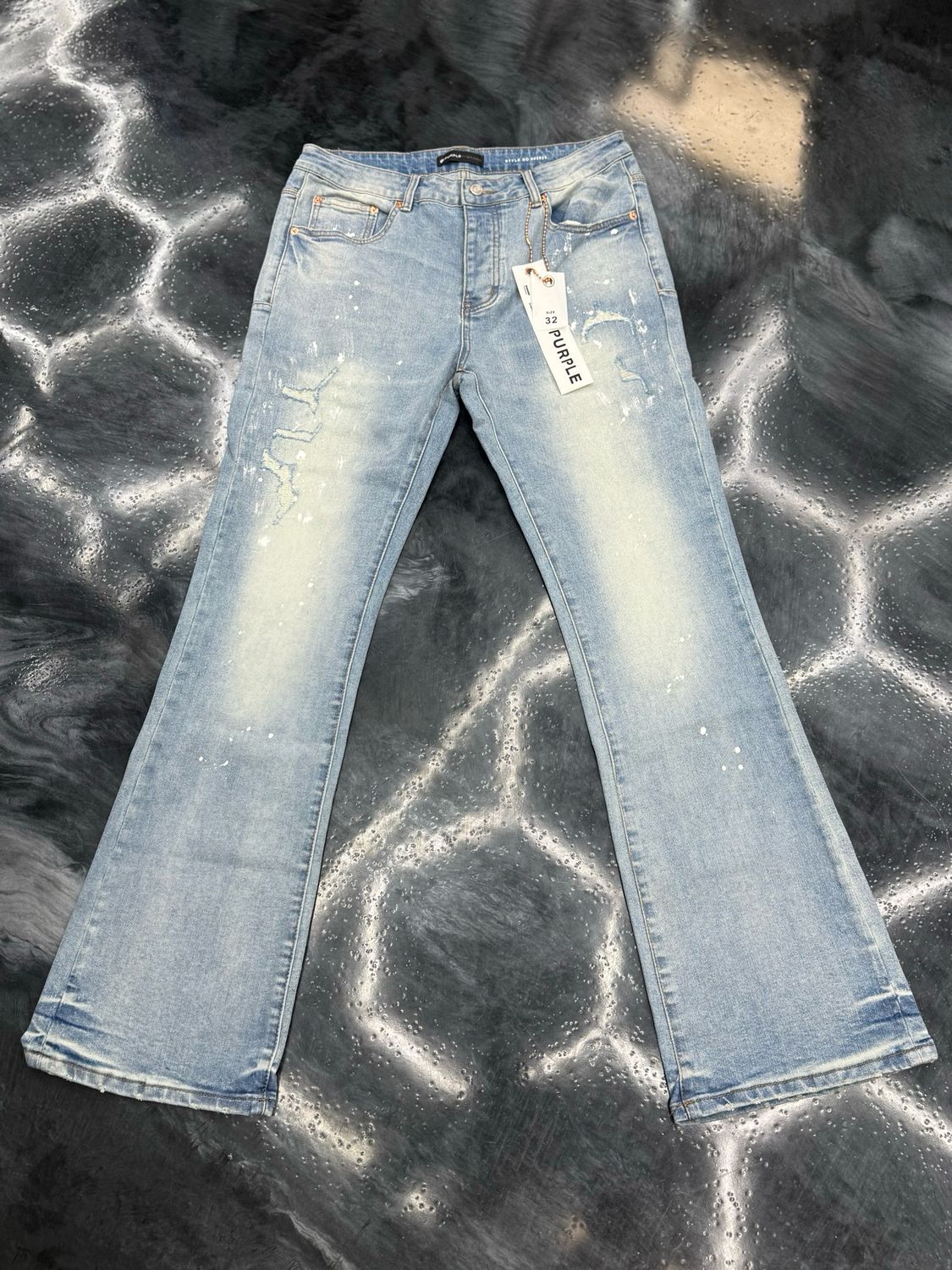 Purple Jeans (Flared Fit)