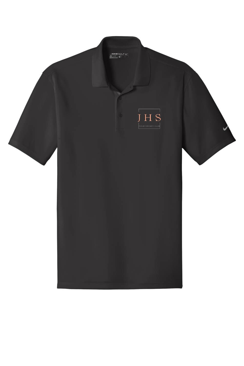 JHS - Nike Dri-FIT Classic Fit Players Polo with Flat Knit Collar