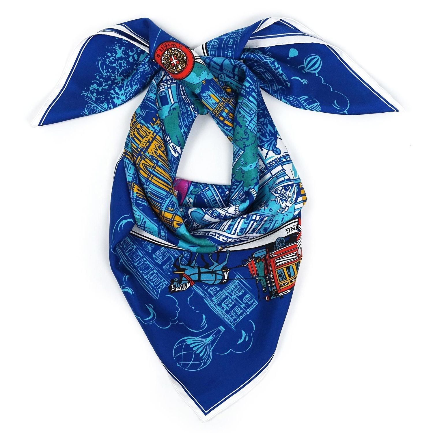 Silk scarf "Vienna’s Grand Boulevard"
