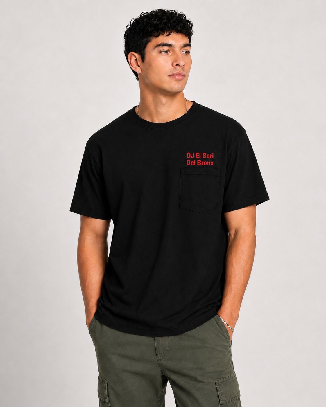 DJ Bori Black T-shirt (Men)