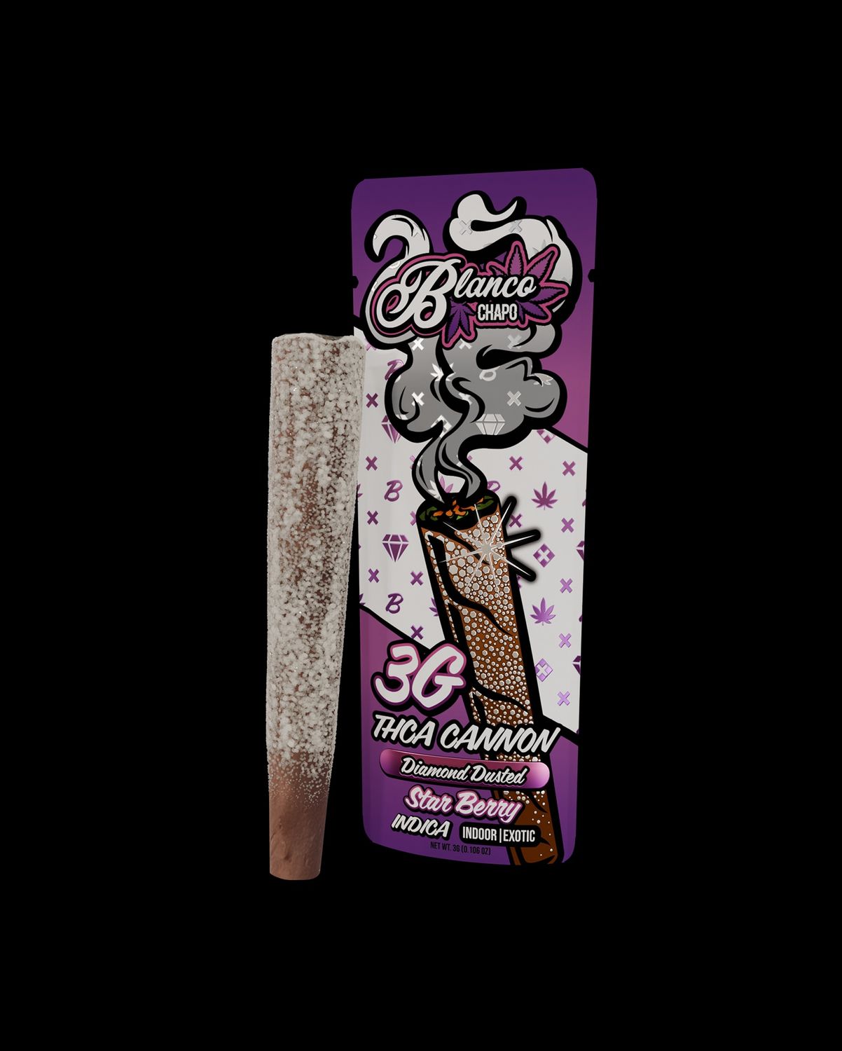 Chapo Star Berry 3G THCA cannon