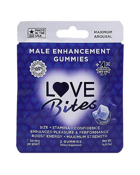 Love Bites | Male Enhancement Gummies | 2 Count