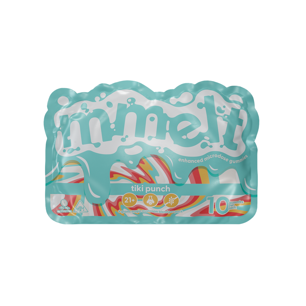 Tiki   Punch   -   Mmelt   Mushroom   10   Ct   Gummies
