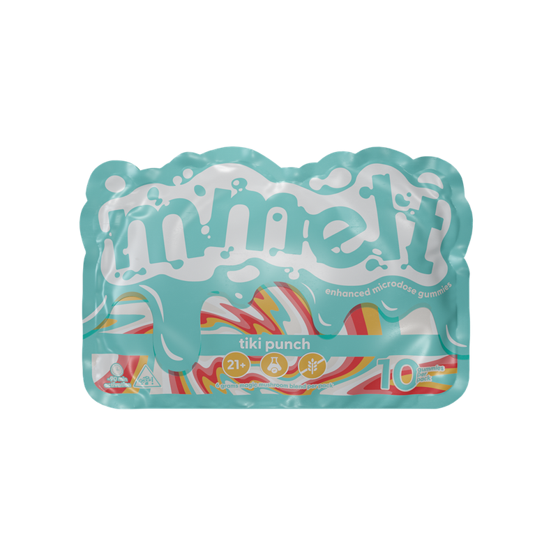 Tiki   Punch   -   Mmelt   Mushroom   10   Ct   Gummies