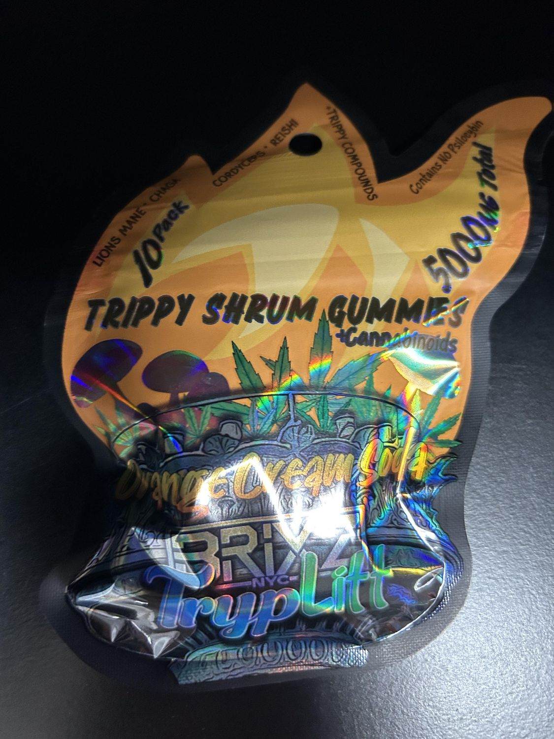 BRIXZ TrypLitt 10ct - 5000mg Orange cream soda