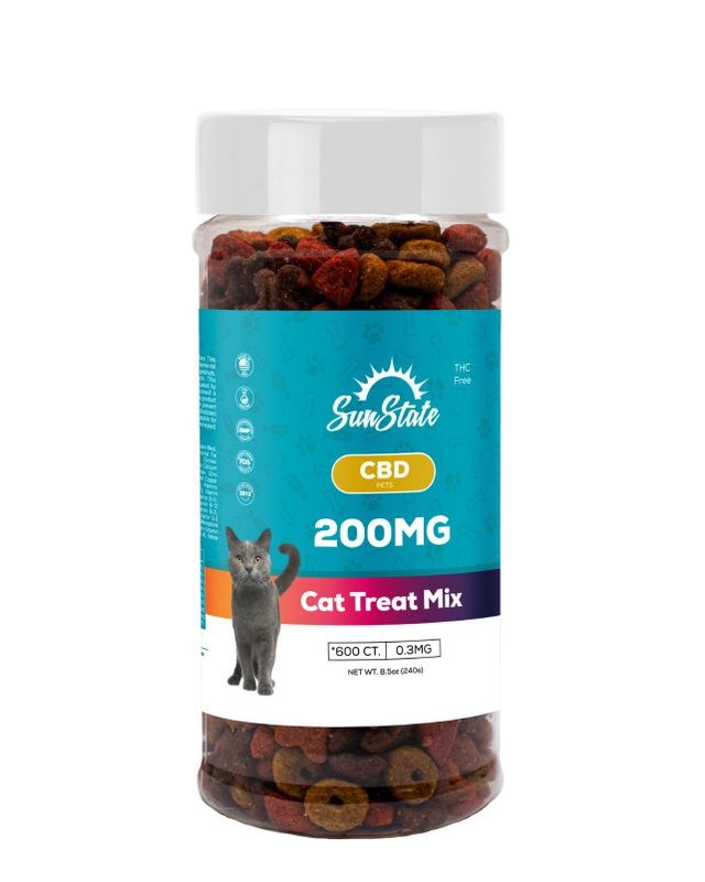 CBD Pet Treats Cat Treats Mix 16oz 200mg