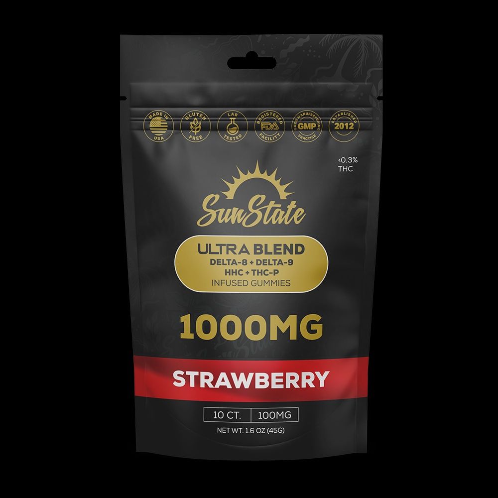 Ultra Infused Gummy Grab N’ Go Bag 10ct 1000mg