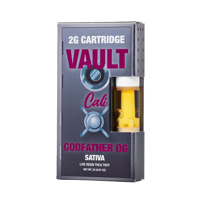 CALI EXTRAX VAULT CARTRIDGE 2G GODFATHER OG