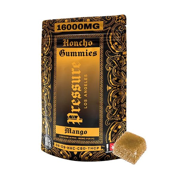 Pressure Honcho Gummies | (20ct) 16000mg MANGO