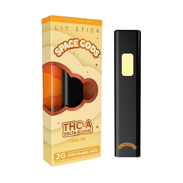 Space Gods Lit Stick Disposable | 2g Paris Og