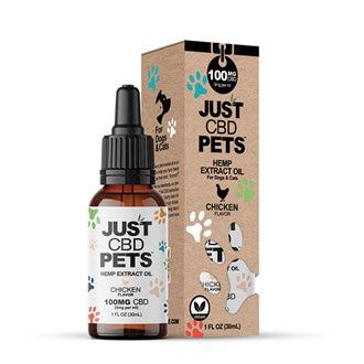 Just CBD 100 MG Pets Chicken Tincture