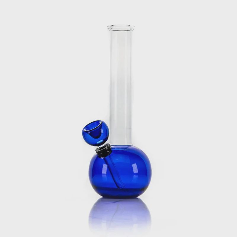 7" Hemper Sphere Base Bong Blue
