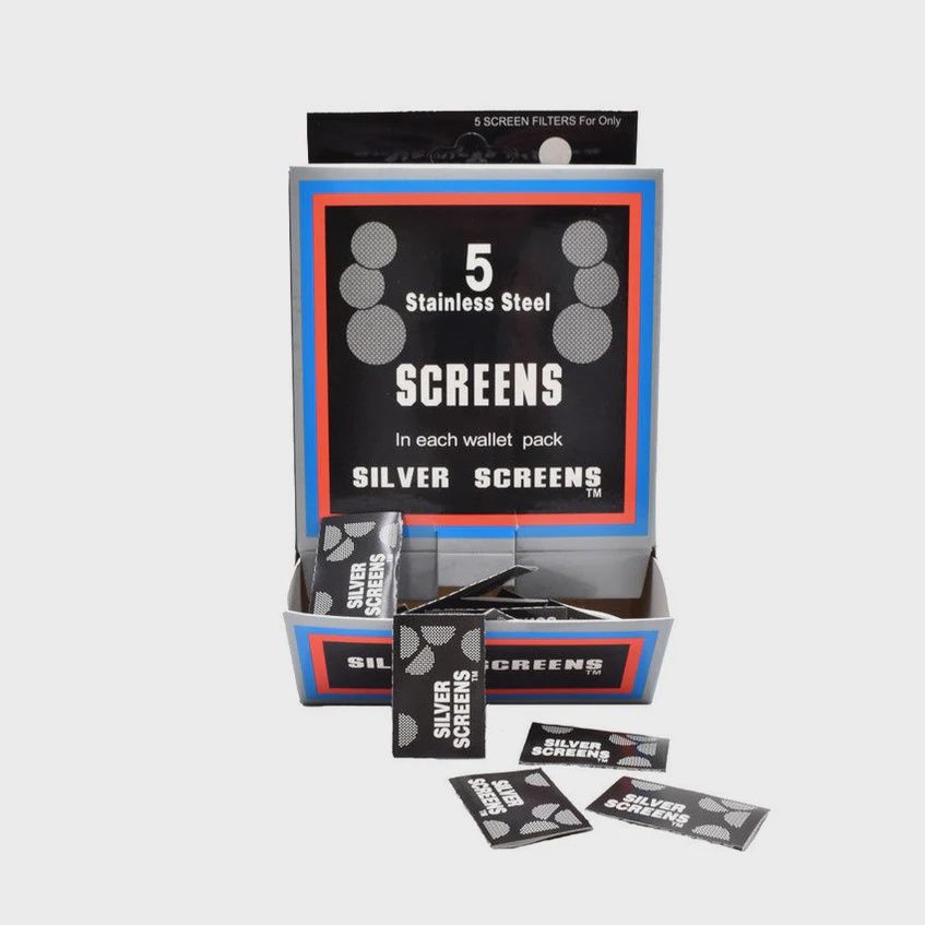 Silver Screen Filters 5 Screens Per Pack