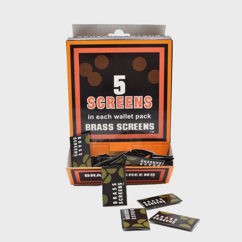 Brass Screen Filters 5 Screens Per Pack