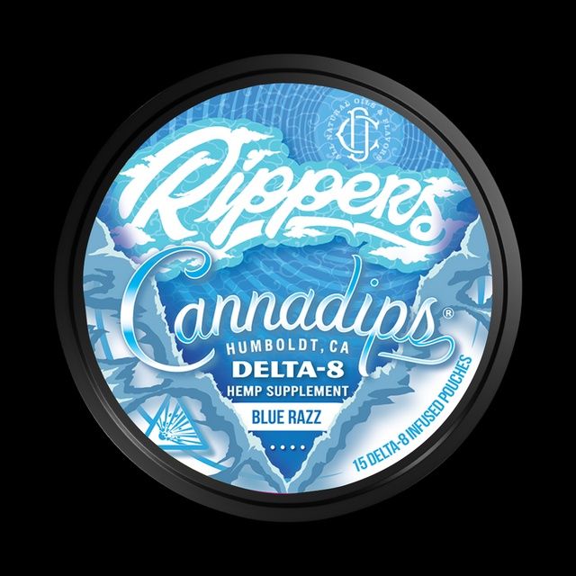 Cannadips Blue Razz 50Mg Pouch