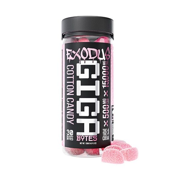 Exodus Gigabytes Gummies | (30ct) 15000mg Cotton Candy