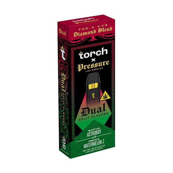 Torch x Pressure Dual Flavor Disposable | 3g Astroboy X Watermelon Z
