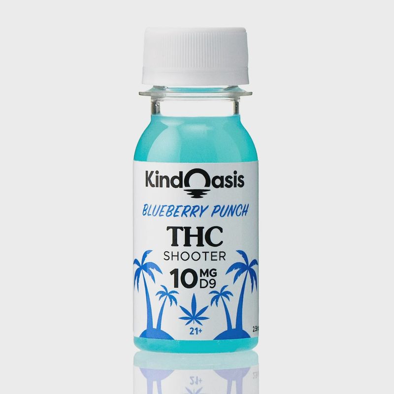 Delta 9 THC Shooter - 10mg Blueberry Punch