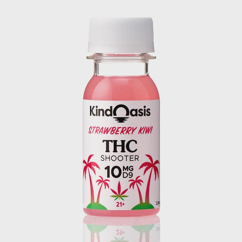 Delta 9 THC Shooter - 10mg Strawberry Kiwi