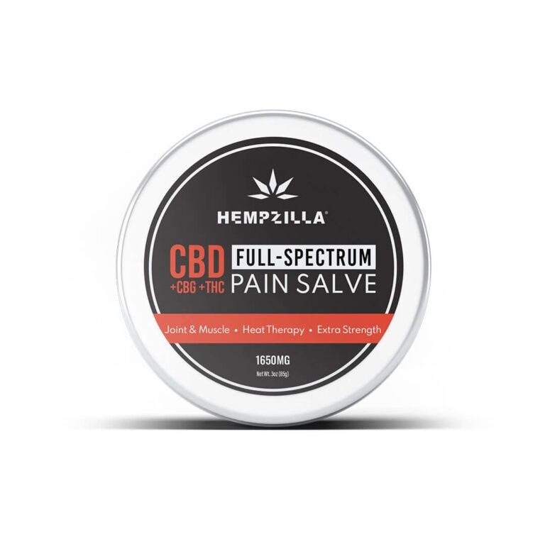 Hempzilla Full Spectrum Pain Salve 1650Mg