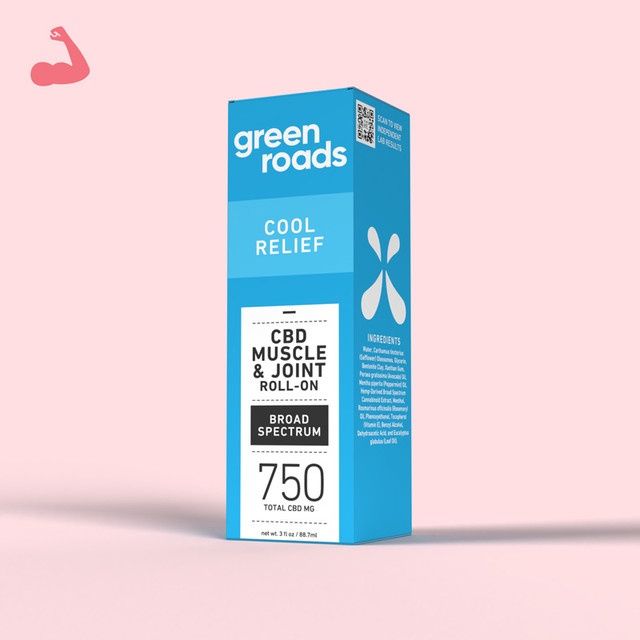 Green Roads CBD Cool Relief CBD Roll-On - 750mg (3oz)