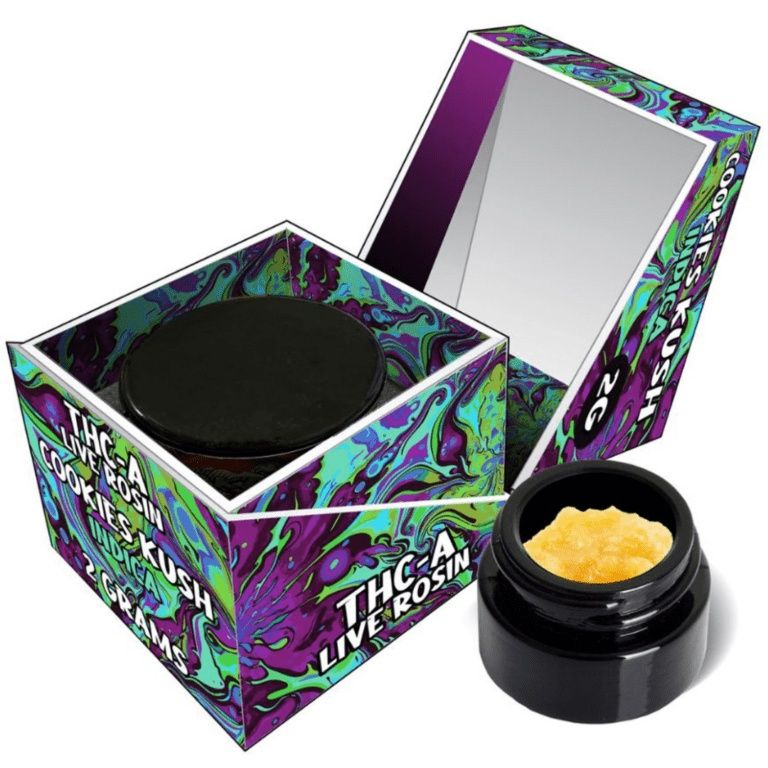SMAK’D THC-A Live Rosin 2G Dab Cookies Kush