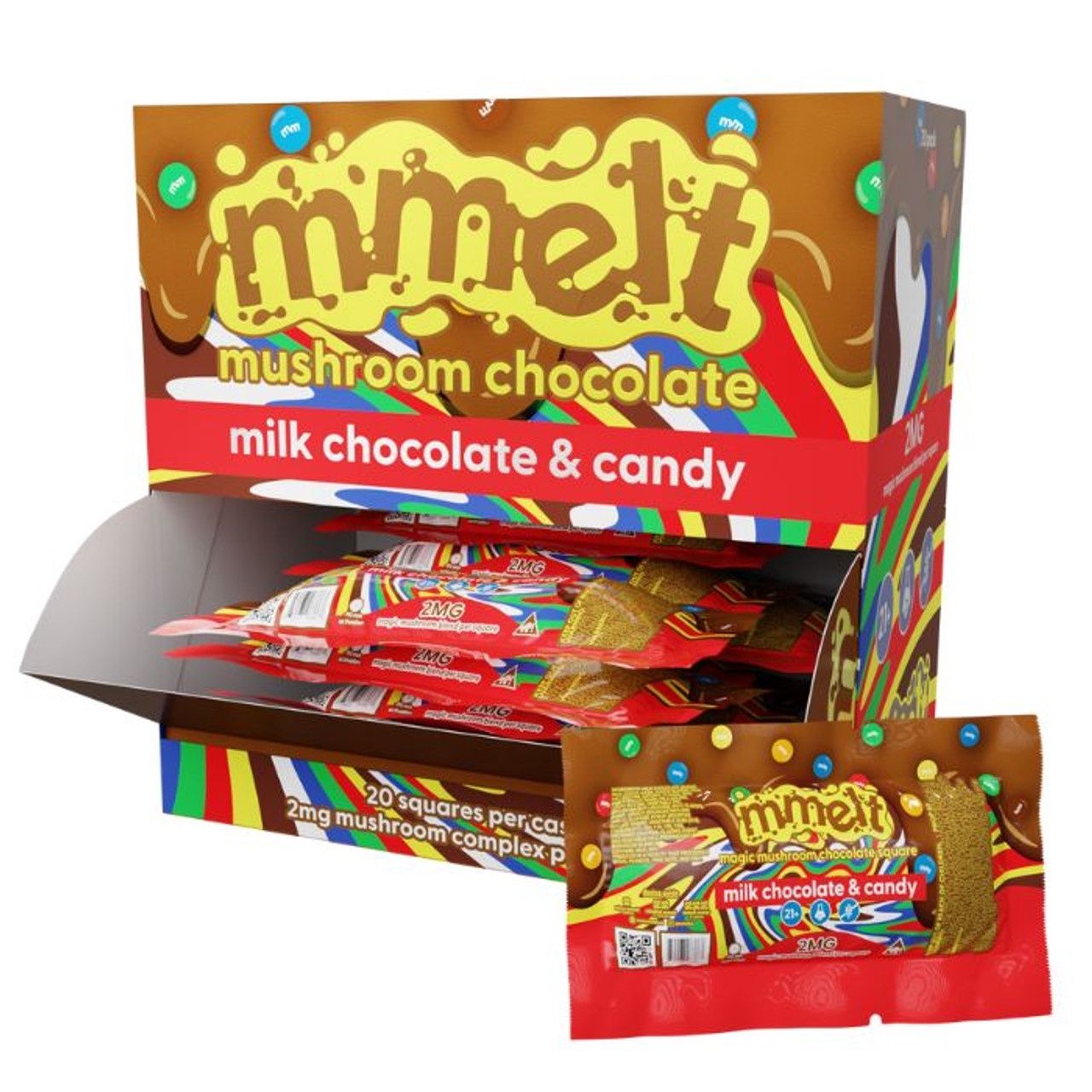Mmelt Mushroom Milk   Chocolate   &amp;   Candy   2G