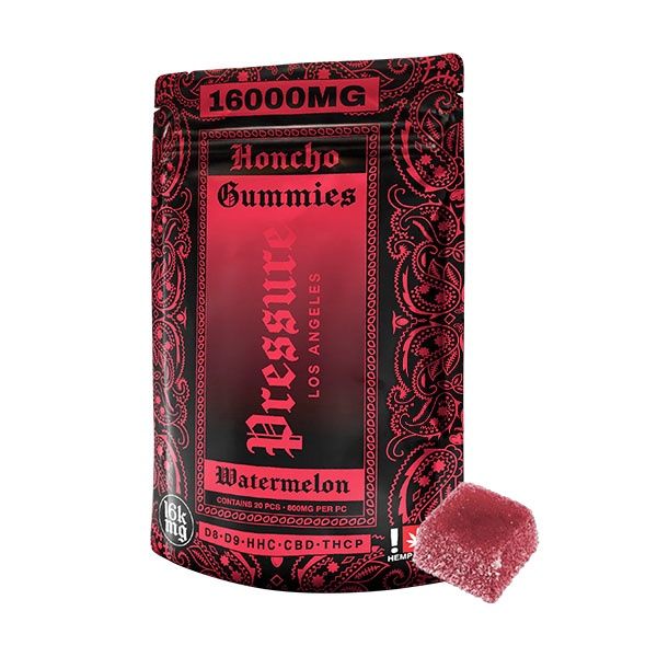 Pressure Honcho Gummies | (20ct) 16000mg Watermelon