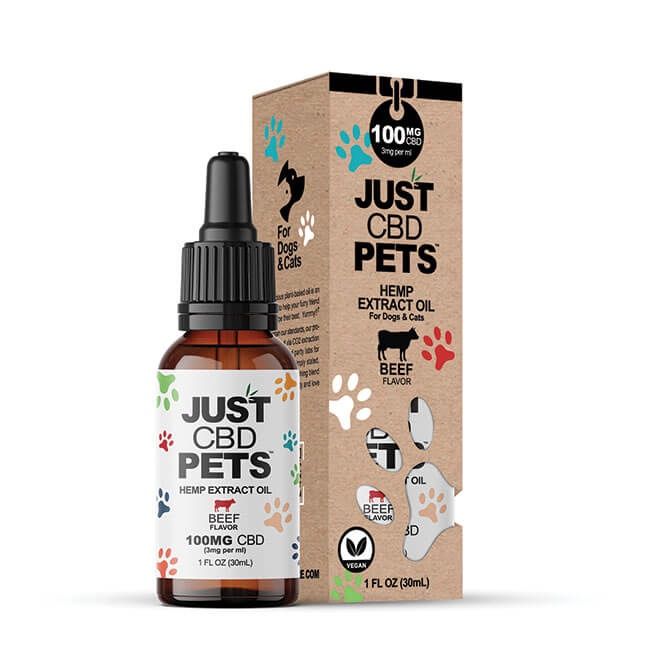 Just CBD Oil For Dogs BEEF 100Mg