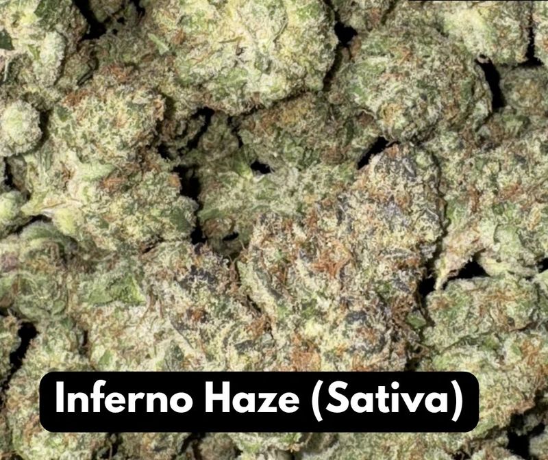 Inferno Haze Thca Flower Sativa Elyxr