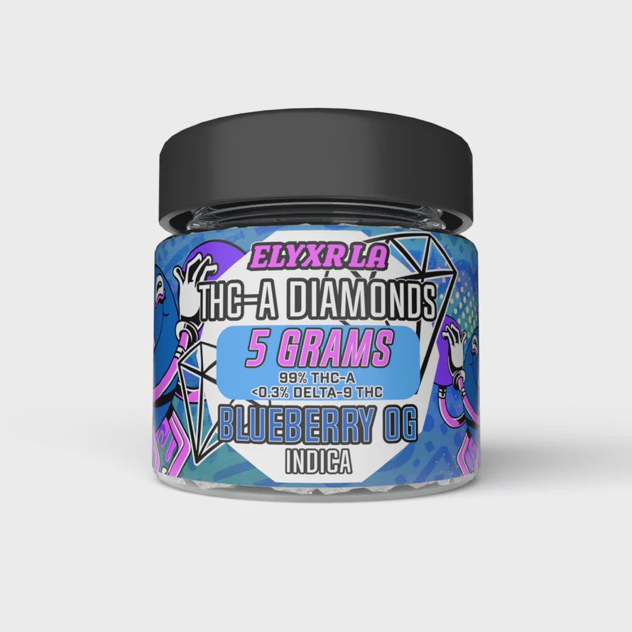 99% THC-A Diamond Dabs     Blueberry OG