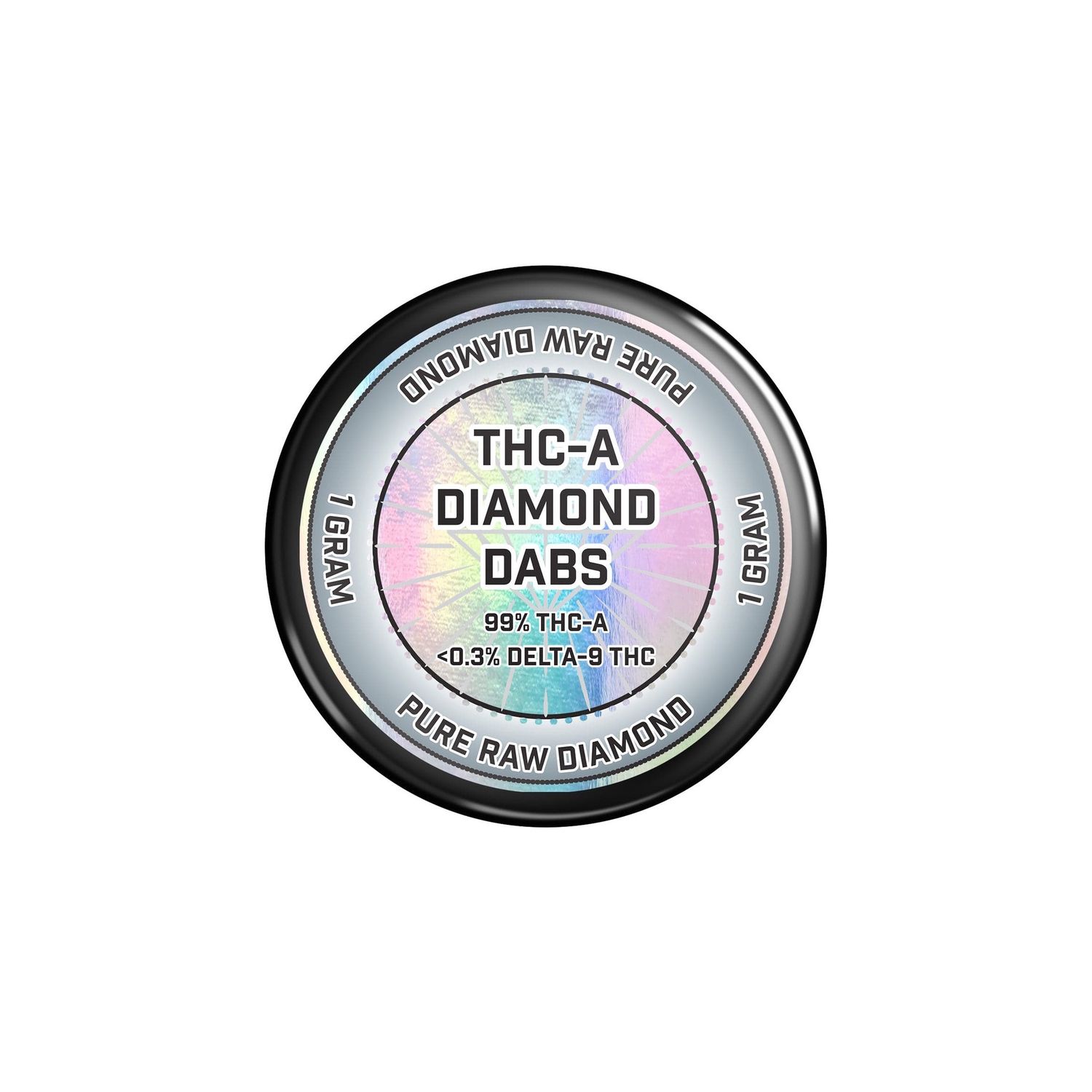 99% THC-A Diamond Dabs 1G Blueberry OG