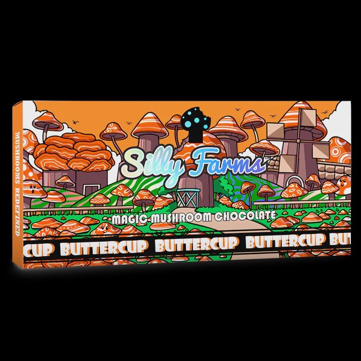 Silly Farms Magic Mushroom Chocolate Bar BUTTERCUP