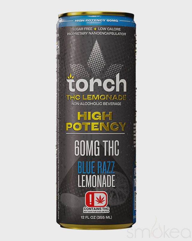 Torch High Potency THC Seltzer - Blue Razz Lemonade