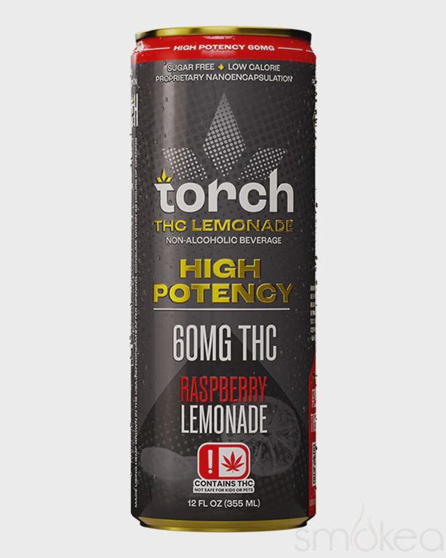 Torch High Potency THC Seltzer - Raspberry Lemonade