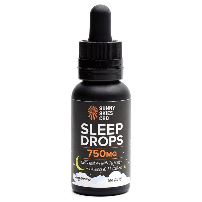 Sunny Skies CBD Isolate Sleep Drops