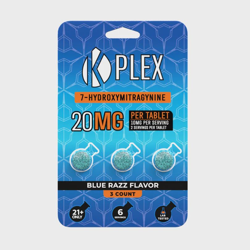 K PLEX 20MG 7-Hydroxy 3ct Tablets