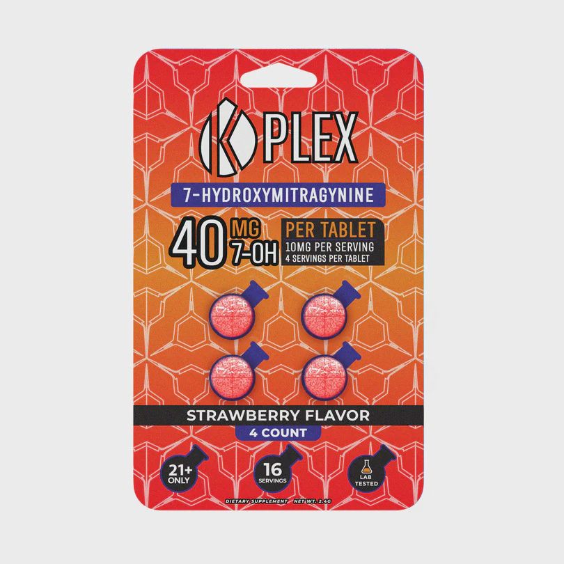K PLEX 40MG 7-Hydroxy 4ct Tablets
