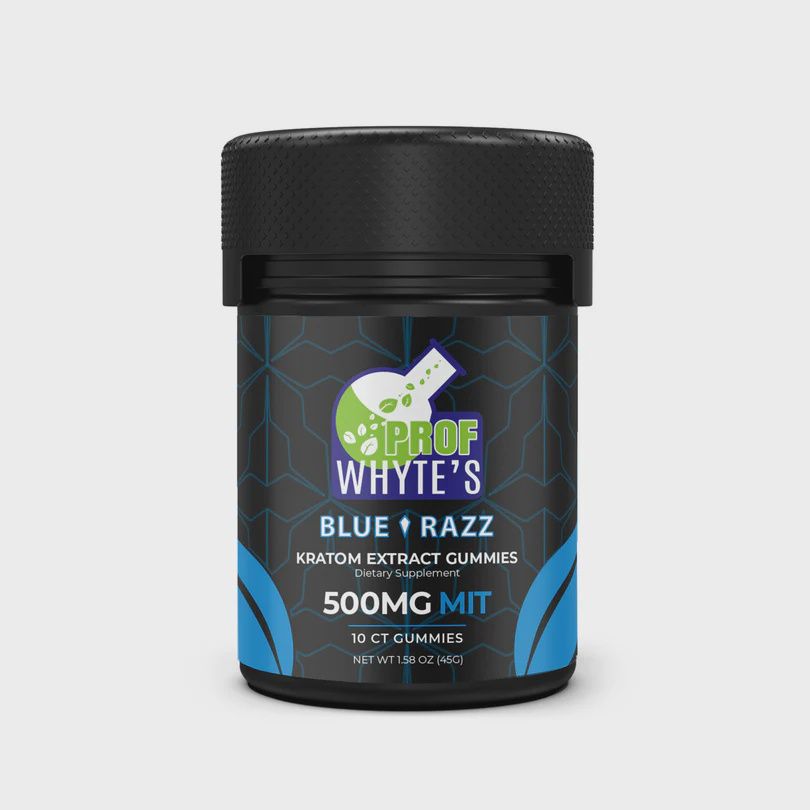 Kratom Blue Razz Gummies 50MG